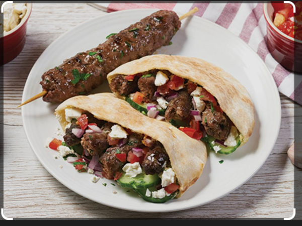 Beef Kabob Pita