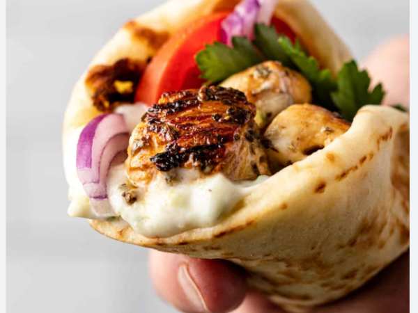 chicken pita